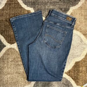 🌖 Lee Women's Dark Blue Flare Jeans